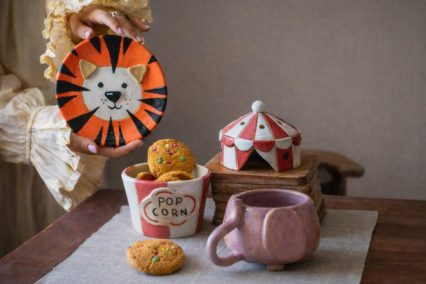 Гончарный мини-курс «Цирк» дети 6+ фото 1